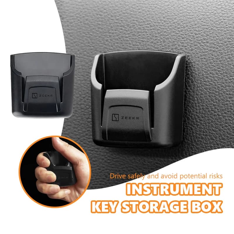 Universal Car Dashboard Phone Key Storage Box Accessorie For Zeekr 001 009 003 007 7X 2024 2025 X EV 2023 2021 2022