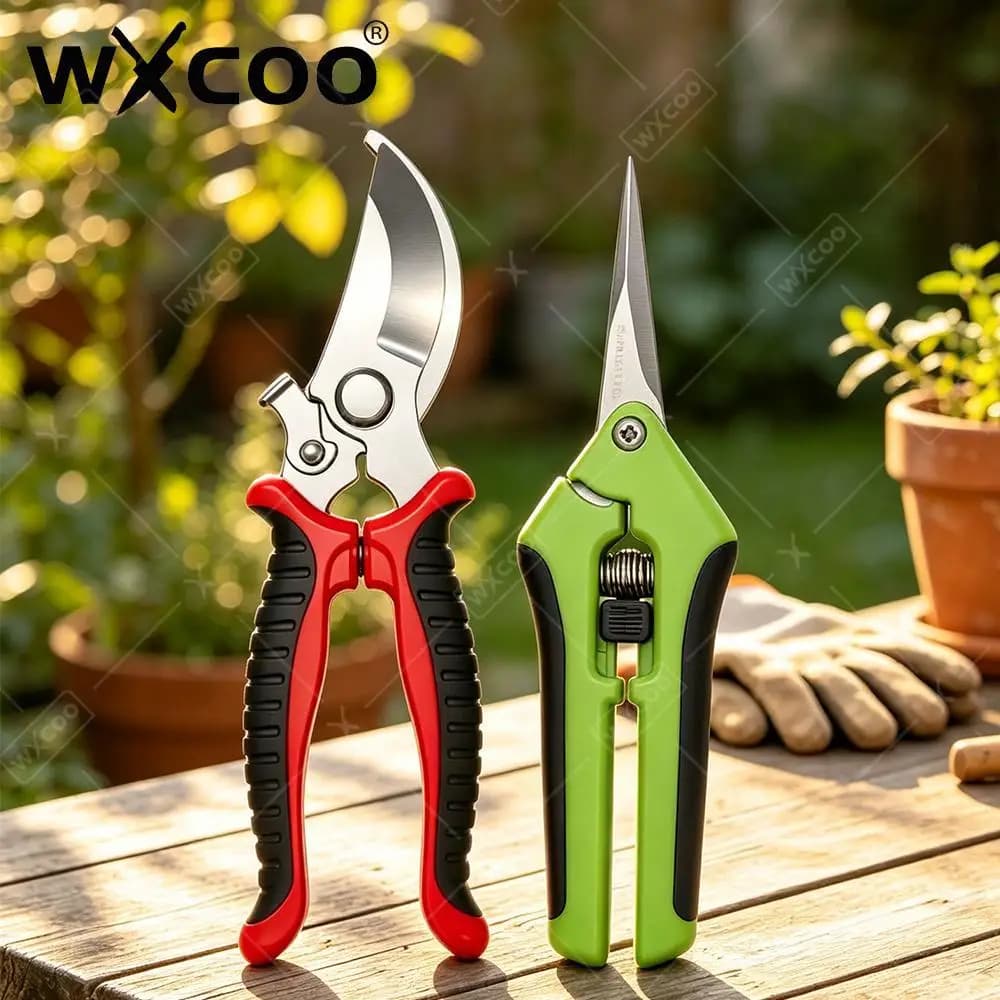 Heavy-duty Sharp Stainless Steel Blades Garden Pruning Shears Labor-saving Perfect for Trimming Branches Fruit Trees Flowers
