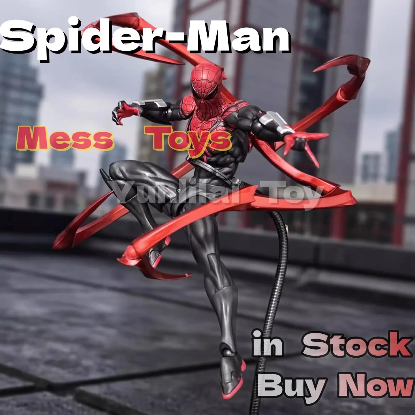 Disponibile - Hot Toys Superior Spider-Man Ultimate Neighbour Peter Parker - Action Figure Anime Spider-Man - Modellino da Collezione - Regalo