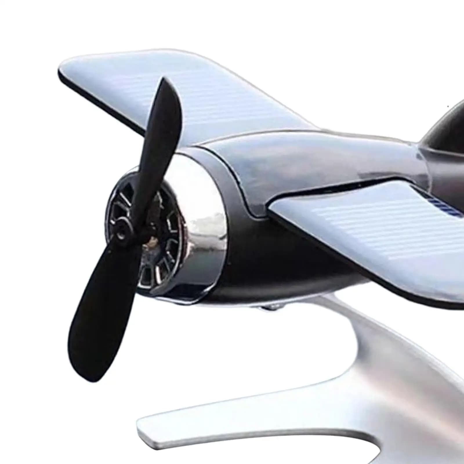 Essential Oil Car Fragrance Diffuser Solar Airplane Design Air Freshener Unique Scent for Car Interior