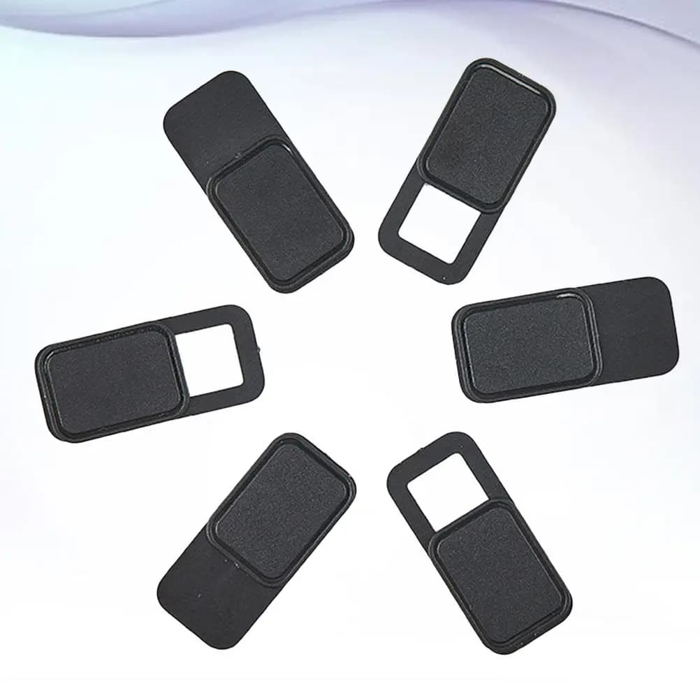 Set di 6 Copri Webcam in Metallo Resistenti al Calore, Protezione Privacy per Computer, Laptop, Tablet e Smartphone
