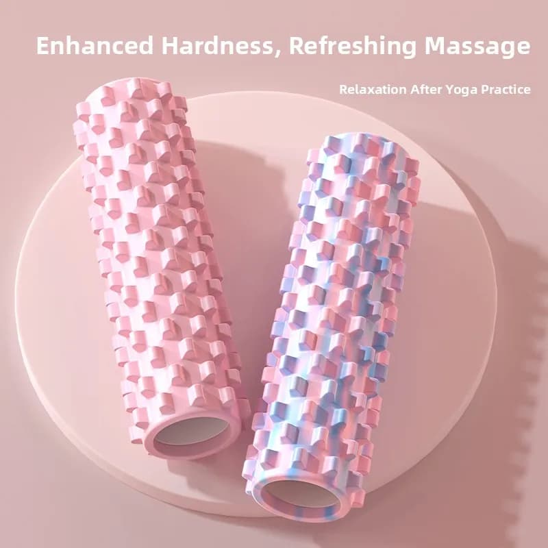 Professional Foam Roller for Muscle Relaxation, Massage, Yoga, Stretching Legs, Fitness and Physical Exercise Equipment
