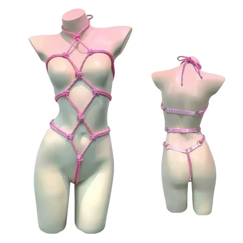 Hot Sexy Prisoners Roleplay Bodysuit Woman Sexy Lingerie Open Crotch Bodystockings Bdsm Underwear Porn Cosplay Outfits Game Set