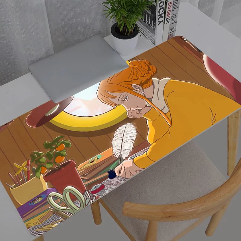 Computer Varmilo Keyboard Mouse Pad Anime One Piece Nami XXL Gaming Accessories Table XXL Gamer Carpet Desk Mat Mousepad