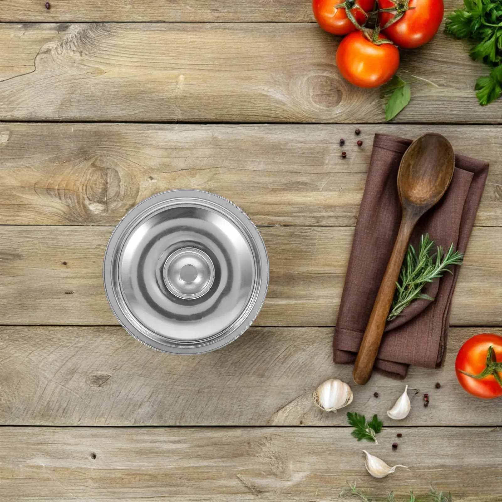 Coperchio di Ricambio in Acciaio Inossidabile Compatibile con Padelle, Pentole e Utensili da Cucina, Coperchio Universale Versatile per Pentole