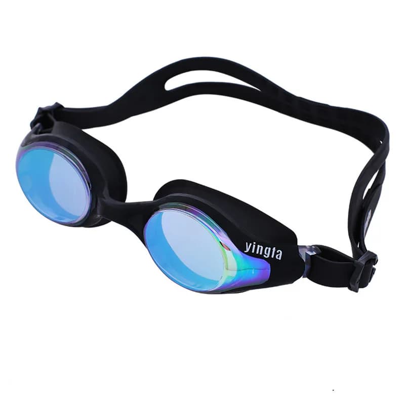 YINGFA Professional Swimwear Anti-fog UV Protection Adjustable Men Women's Waterproof Silicone