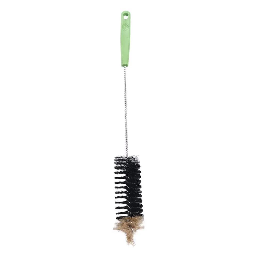 Spazzola per Bicchieri e Bottiglie in Nylon Sospendibile con Manico Lungo, Strumento di Pulizia per Alimenti, Spazzola per Bottiglie di Latte