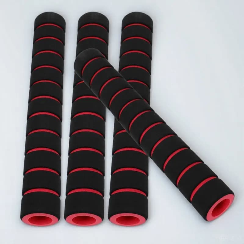 2Pairs Boat Paddle Rod Protective Covers Kayak Sponge Grips Hand Protector Non-Slip Canoe Paddle Grip Kayaking Equipment