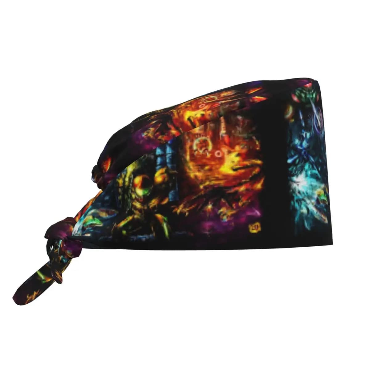 Harmony Of A Hunter 25 Years Of Metroid Scrub Hat Doctor Working Surgical Cap Unisex Adjustable Nursing Caps for Dentist