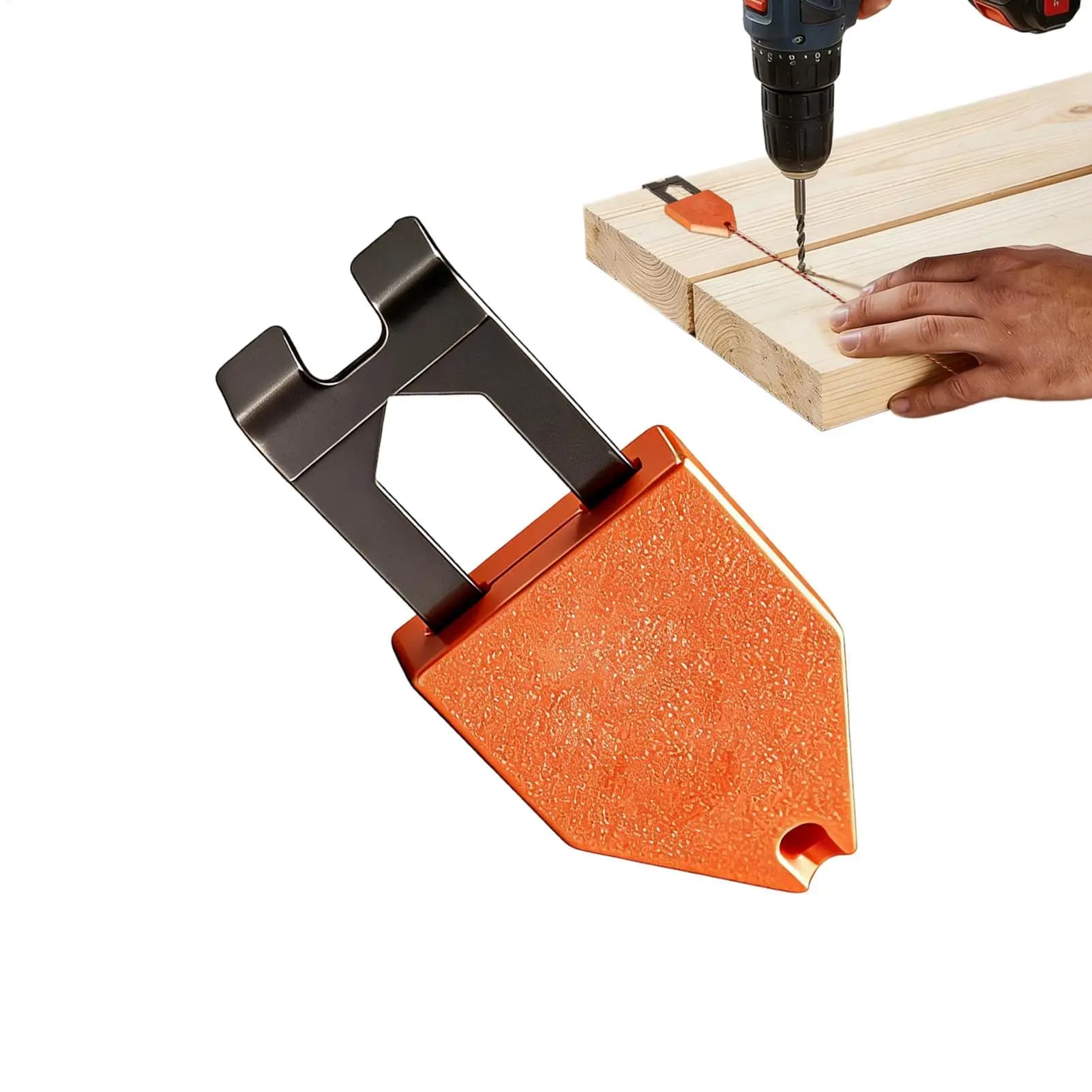Gancio di Fissaggio per Corde, Accessori per Ancoraggio Corde, Utensili da Falegnameria, Strumento di Fissaggio Corde, Perno in Acciaio Monomanuale