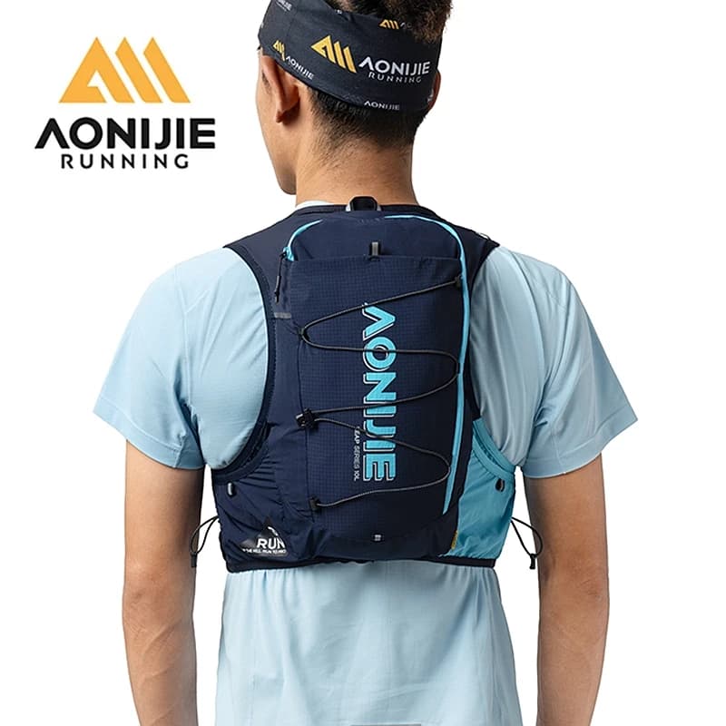 AONIJIE 10L Outdoor Running Vest Light Backpack C9116 New unisex Off-Road Hydration Pack Vest Trekking Trail Run Backpack