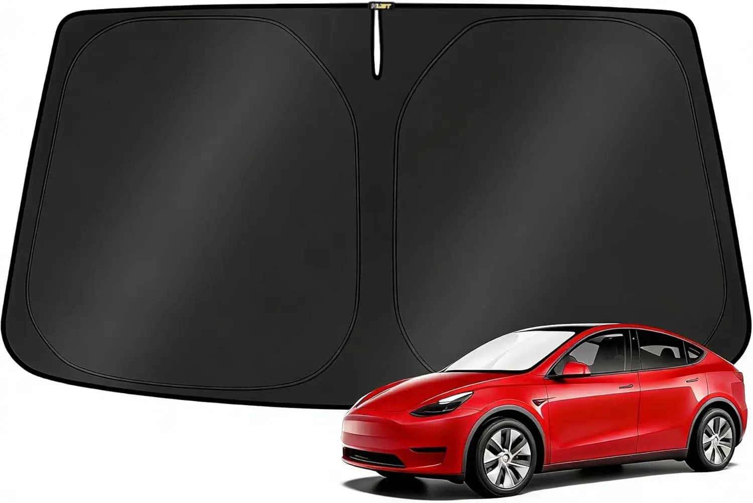 Parasole Pieghevole per Parabrezza Tesla Model Y/3 2017-2026, Blocca i Raggi UV, Mantiene l'Auto Fresca
