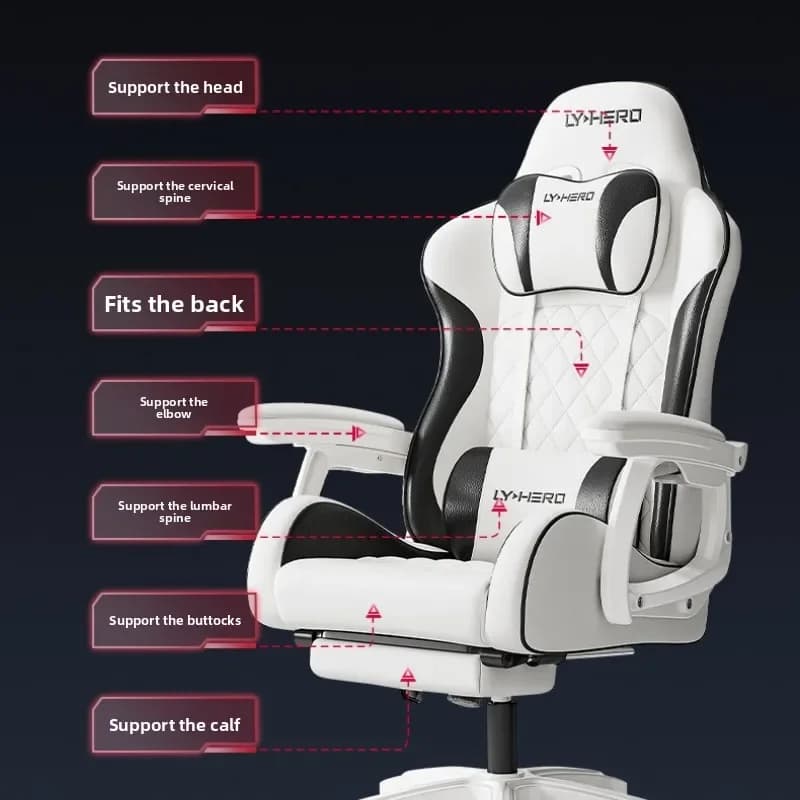 New Gaming Chair Home Bedroom Dormitory College Student Ergonomic Computer Chair