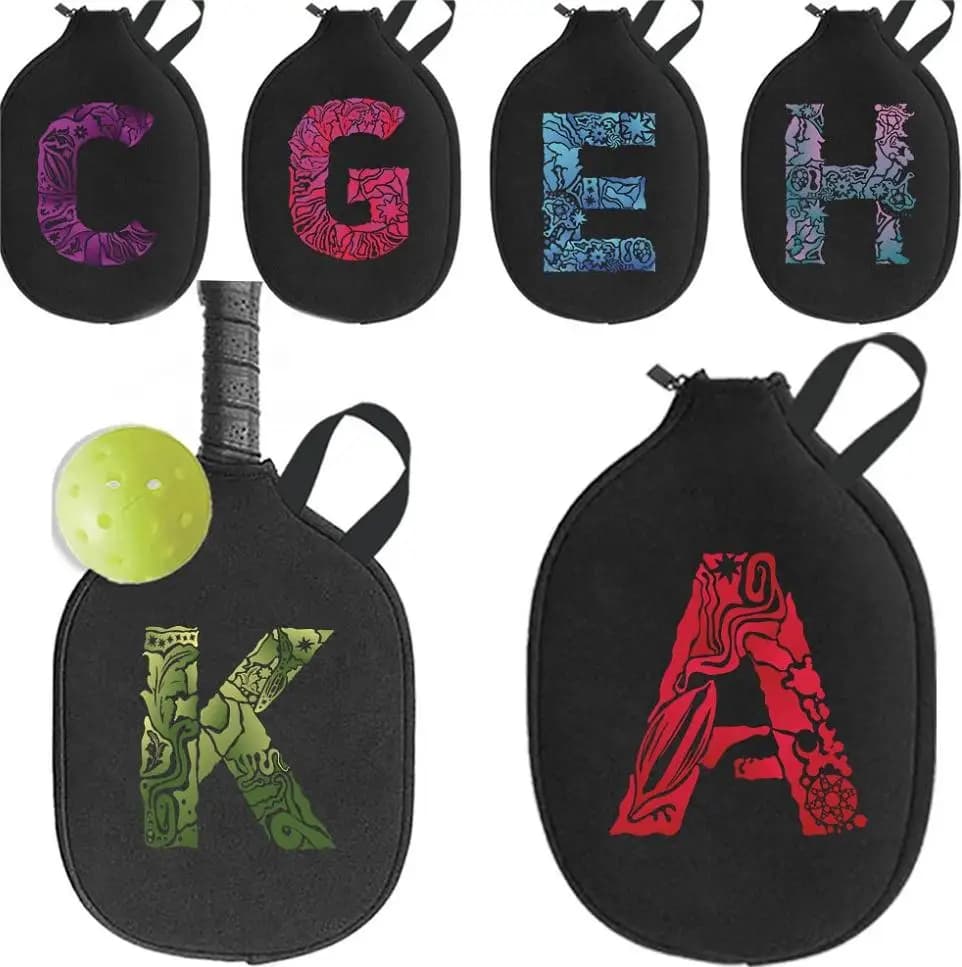 Pick Ball Bag Organizer Bags for Zippered Saws Necket Bag for Paddle Pocket Engraving Image Printed Series