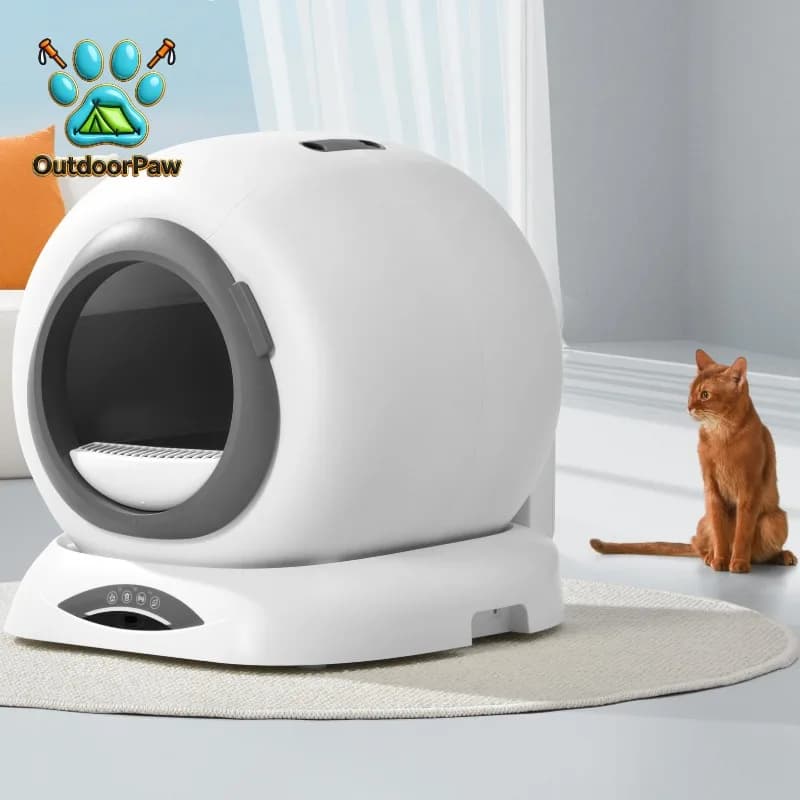 Large automatic cat toilet WIFI application control Self-cleaning Smart cat Automatic cat litter box