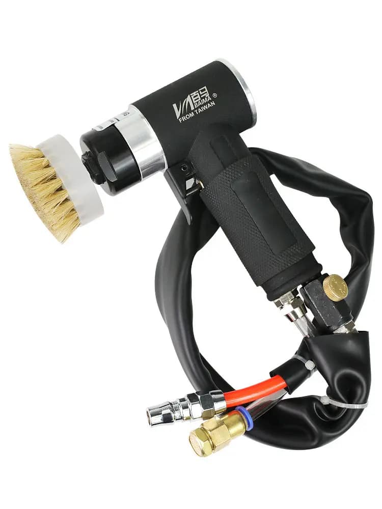 Pneumatic brush cleaning machine Wenwan brush head cleaning brush shoe washing machine leather goods interior cleaning machine