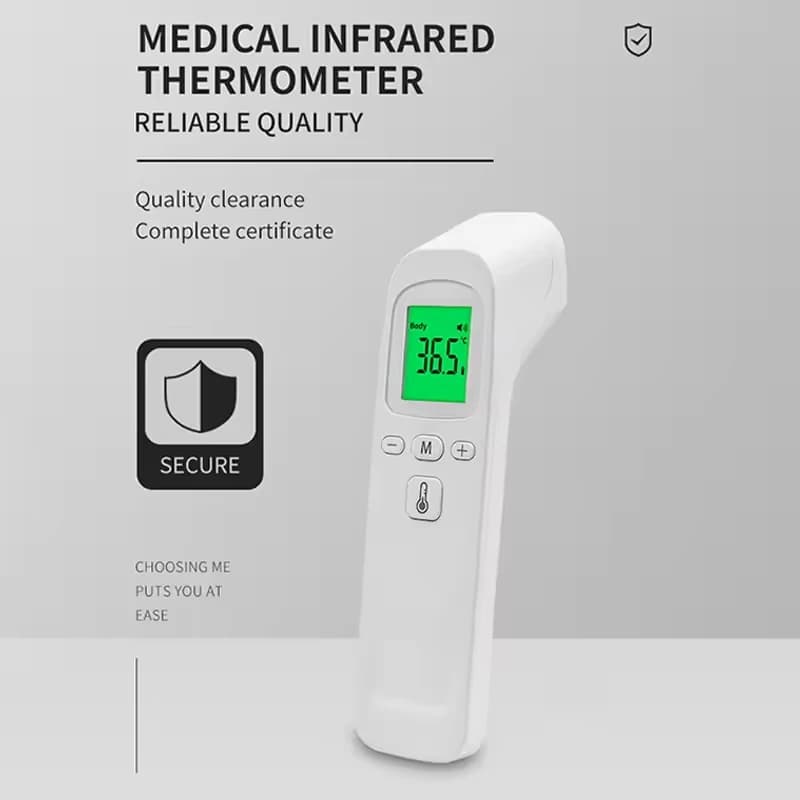 Pulse oximeter Clip for finger Pulse thermometer Electronic body temperature measurement For domestic use Adults Children