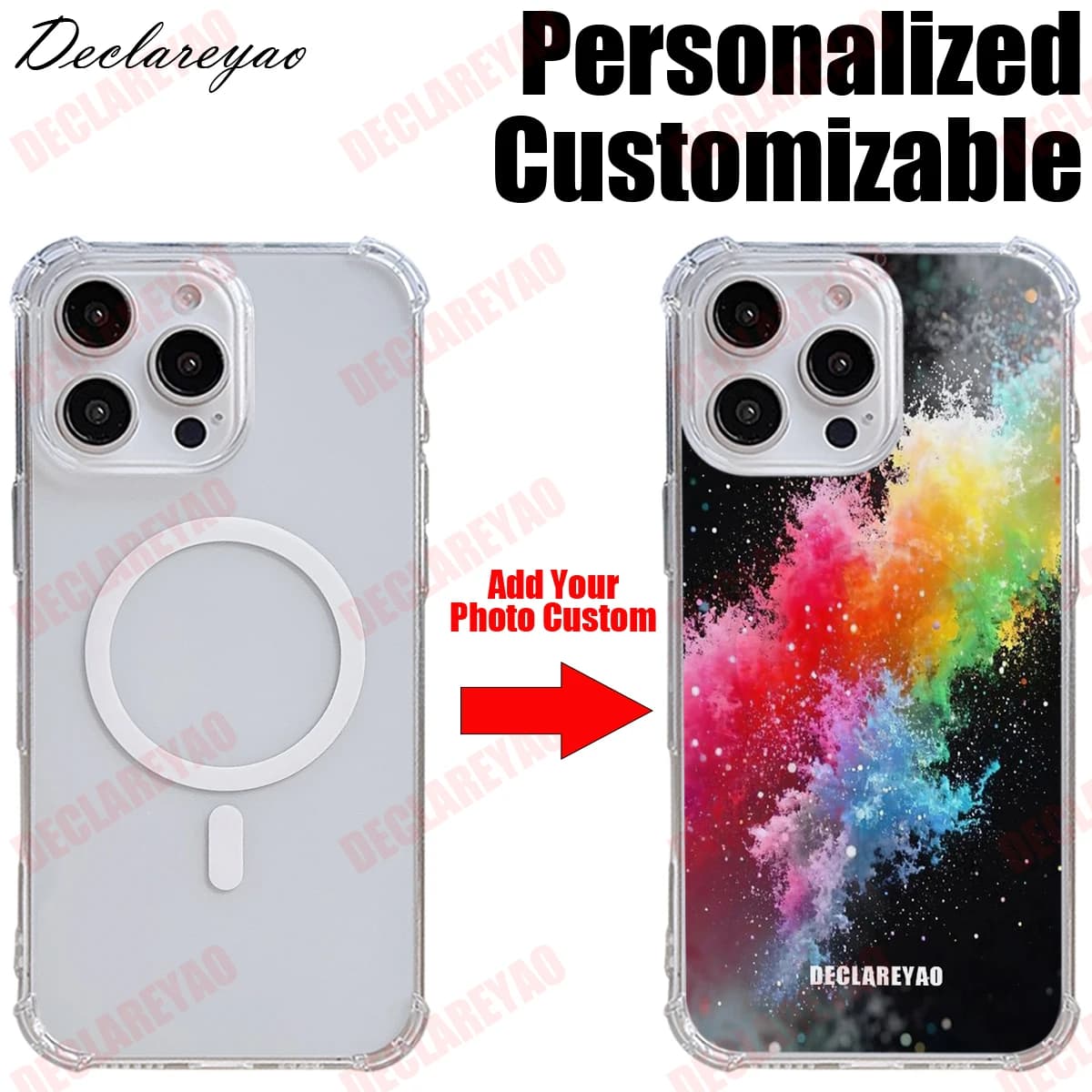 Custom Matte For MagSafe Soft Case For Apple iPhone 17 Air 17e 16 16e 15 14 Plus 13 12 Mini 11 Pro Max 7 8 SE 2022 2020 Covers