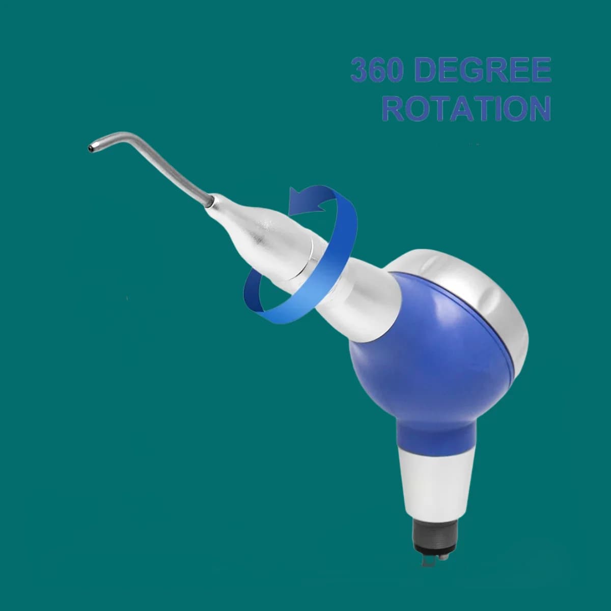 Dental spray polisher with air and water - Profile jet sanding for cleaning and whitening of teeth, dental tools (Odontology)