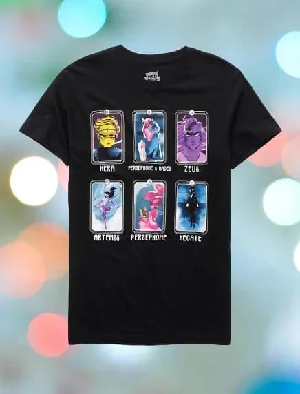T-shirt per ragazze AOL Lore Olympus Tarot Card Boyfriend Fit