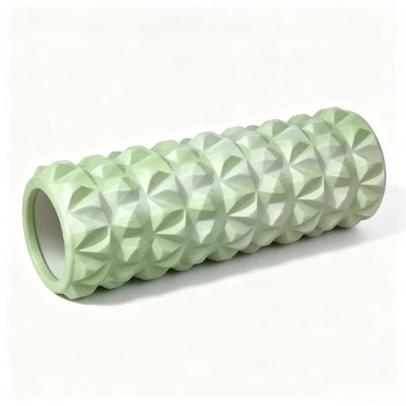 EVA Foam Roller for Muscle Massage, 30/45cm Yoga Fitness Myofascial Release Roller for Back Leg Deep Tissue Pain Relief Workout