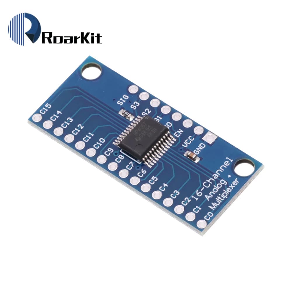 CD74HC4067 modulo scheda Breakout Multiplexer digitale analogico a 16 canali per microcontrollore Arduino 2V-6V 16 linee RX dispositivo