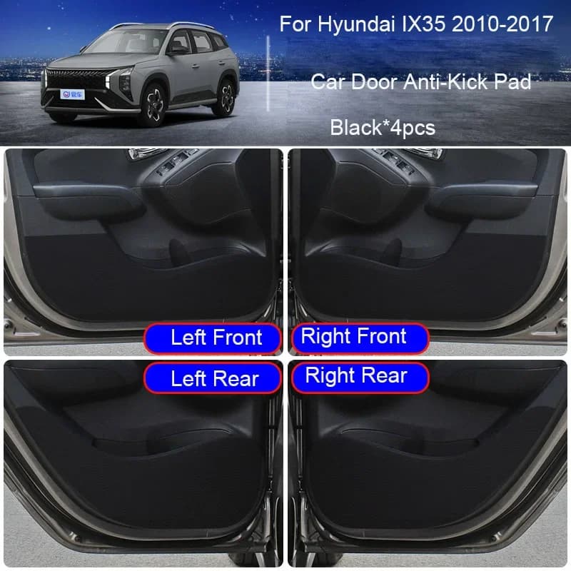 Auto B-Pillar Anti-Sporco Door Anti-Calcium Protect Pad For HYUNDAI IX35 2010-2017 Auto Tronco Resistant To Graffi Interior Accessory