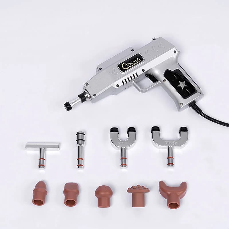 Professional Massage Neck Machine Electric Massage for Body Muscle Pulse Gun Pain relief Handheld Chiropractic Adjustment Tool