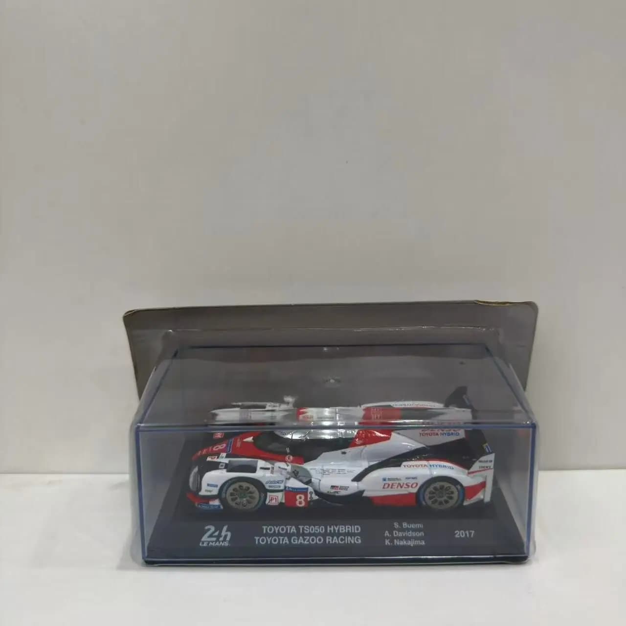 Modellino in Scala 1/43 IXO TOYOTA TS050 HYBAID GAZOO RACING 2017 # Modellino Auto in Lega 8 24H 63