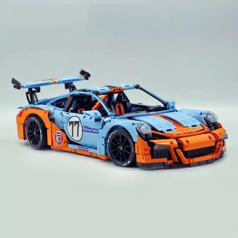 Classiche Super Racing Cars Modello RSR Modello di auto sportiva Mattoni Set di veicoli Blocchi tecnici fai da te Giocattoli Bambini Bambini Regali per adulti