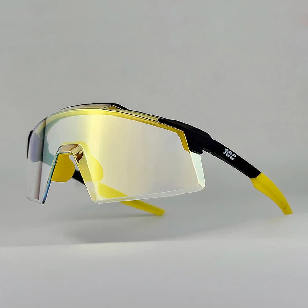 Occhiali da ciclismo 100 di alta qualità UV400 Occhiali da ciclismo MTB da uomo Occhiali da sole per bicicletta per sport all'aria aperta Occhiali da bici da strada per donna