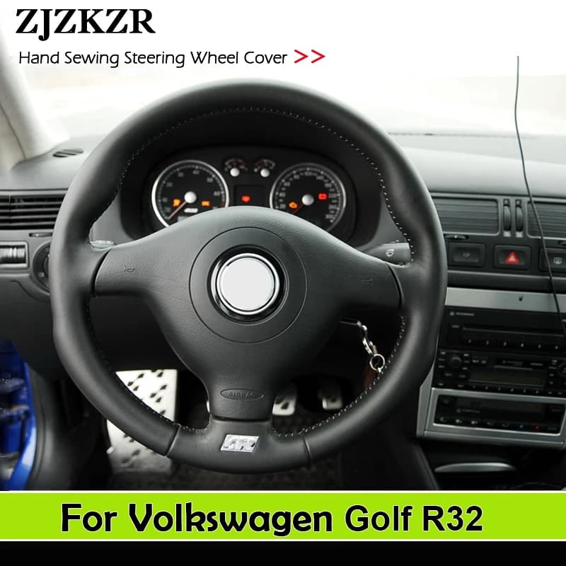 For Volkswagen VW Golf R32 IV 2002 - 2004 2005 Handmade Microfiber Leather Cover Interior FAI Accessories