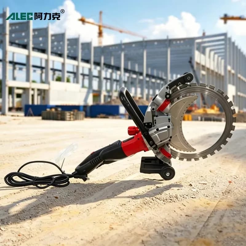 8800W Electric Power Concrete Cutters 410mm Cutting Depth Wall Cutting Machine Ring Saw