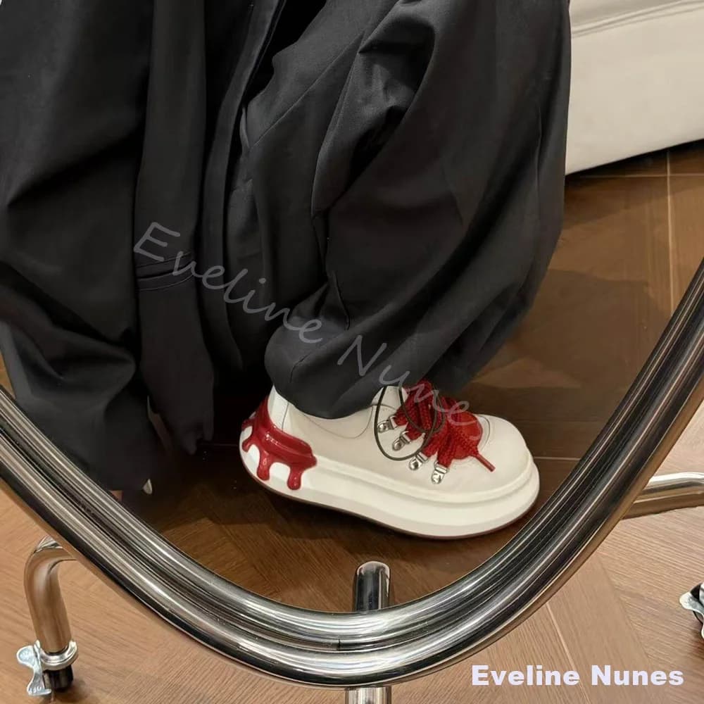 New Spring Shoes with Multicolor Plateau for Couples, Casual Unisex sneakers with Inner Lift, Sporty Fashion 2026