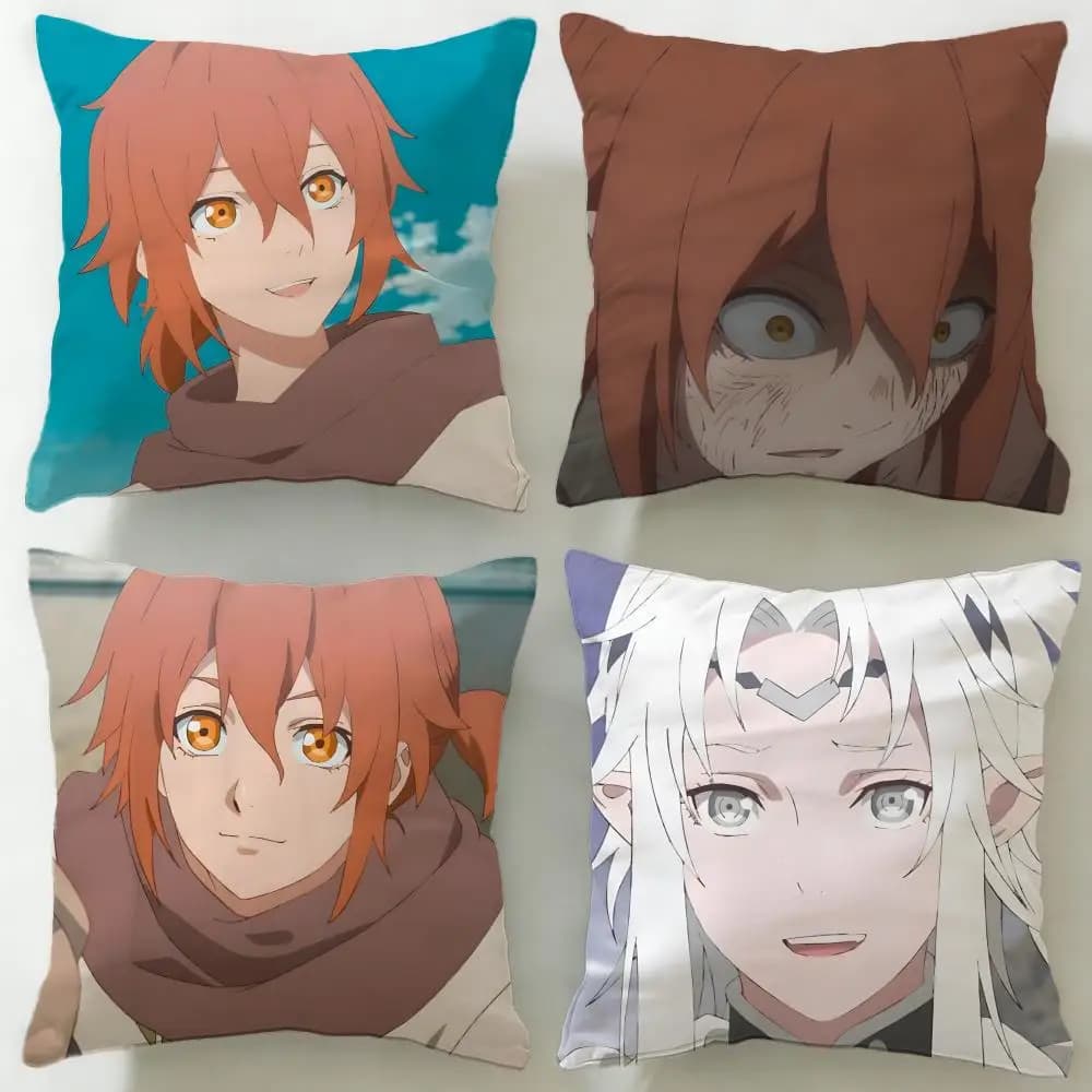 Fodera per cuscino anime The Faraway Paladin, morbida e facile da lavare – versatile per divano, letto, viaggi e ufficio