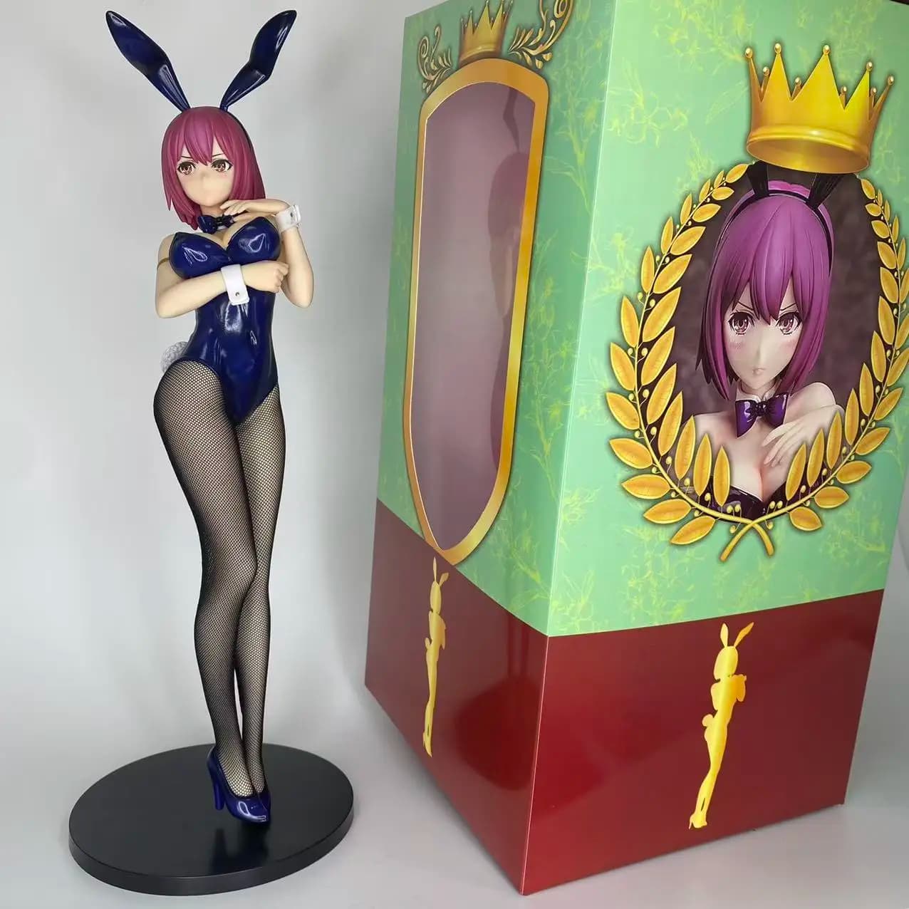 Ming'er House FREENG Food Halberd Spirit New Household Crimson Rabbit Girl 1/4 Handmade Model Collection Ornament