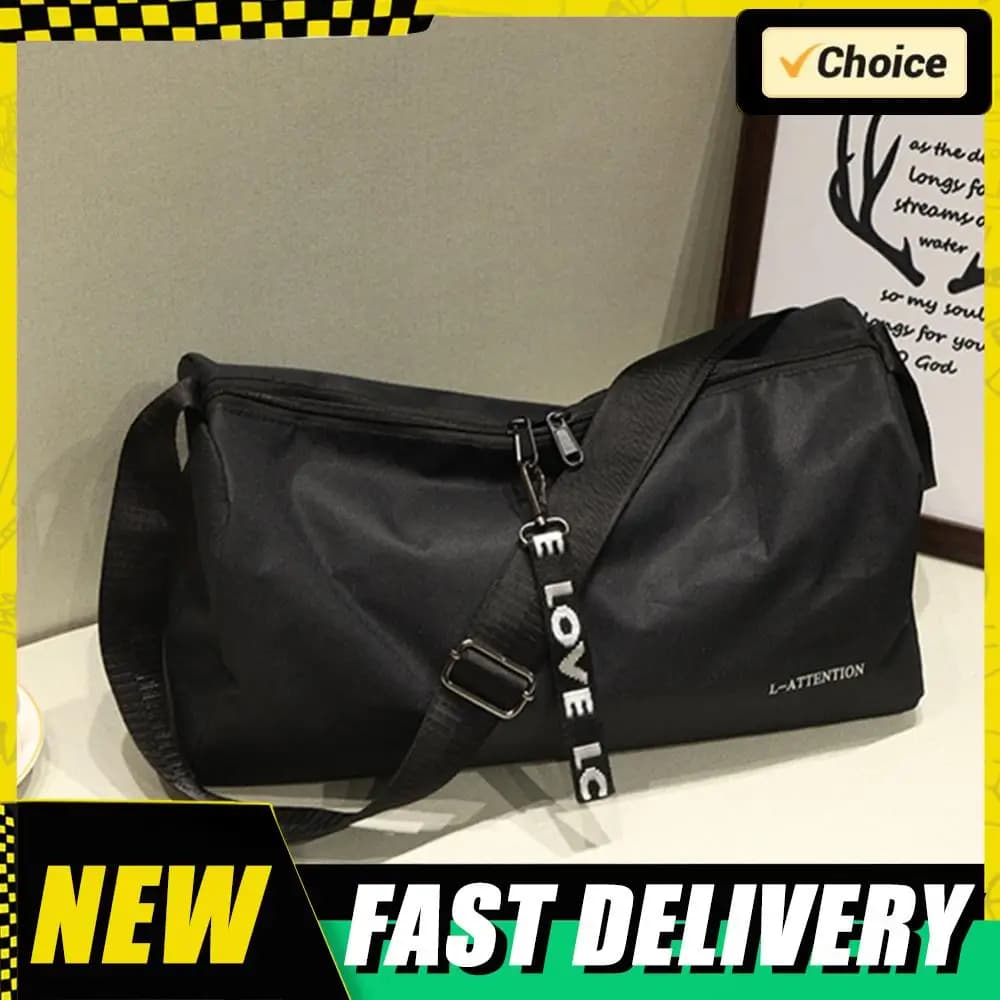 Borsa da viaggio portatile per fitness Borsone sportivo multifunzione alla moda Tracolla regolabile in nylon 600D per allenamento del fine settimana
