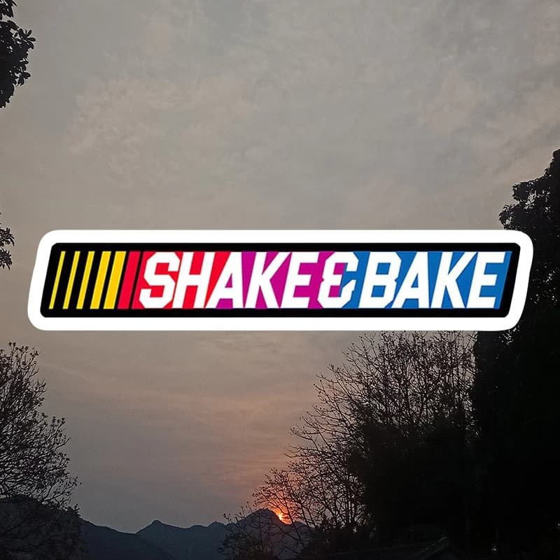 Vinyl stickers for helmets, off-road motorcycle, car and truck