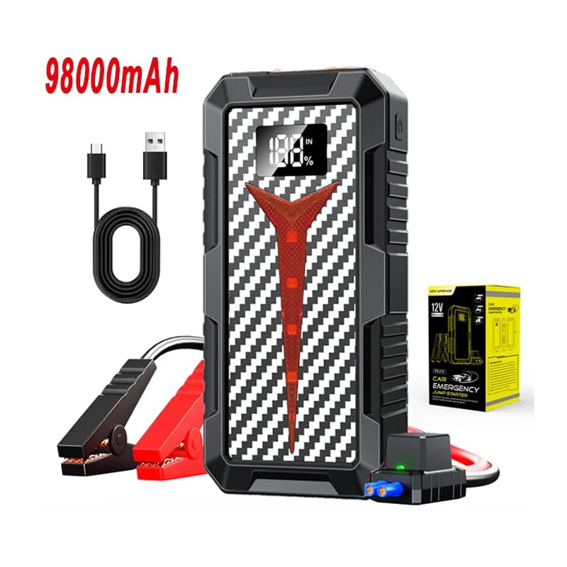 Avviatore di Emergenza Portatile 6000A Hot Sale - Power Bank e Booster Batteria per Auto