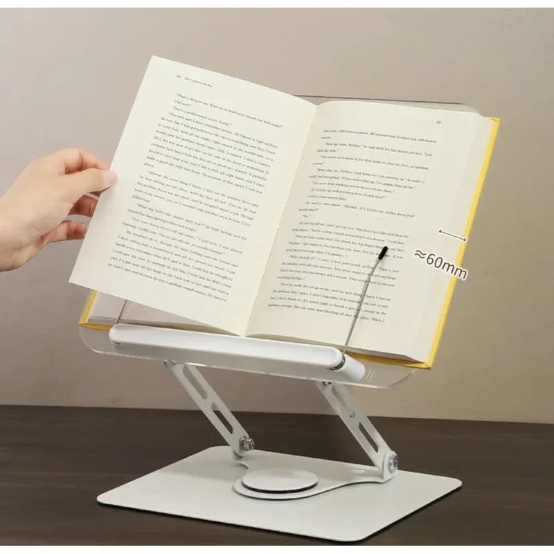 Transparent Acrylic Rotating Reading Stand Desktop Reading Stand Adult Reading Stand Student Tablet Computer