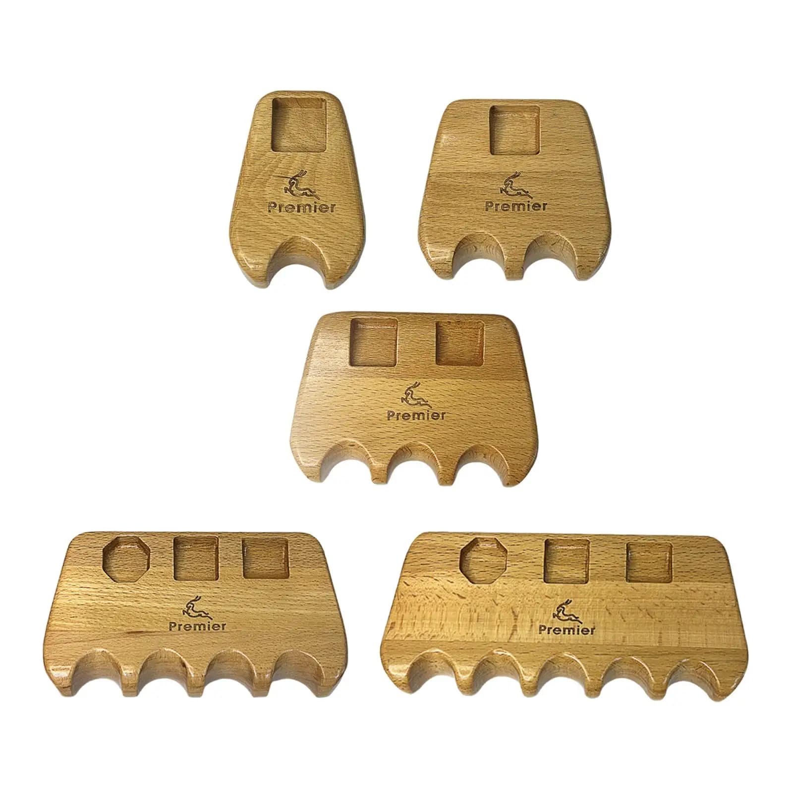 Supporto Portatile in Legno per Stecche da Biliardo, Accessori per Tavolo da Biliardo, Attrezzatura per Giochi di Snooker