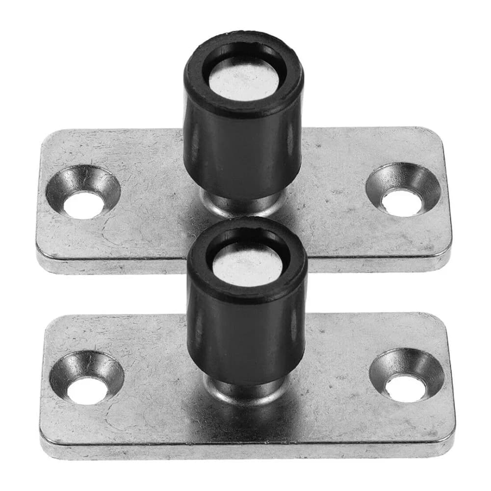 2 Pcs For sliding Door Bottom Floor Guide Door Stoppers Made of Stainless Steel for Barn Door Swing Prevention and Stability