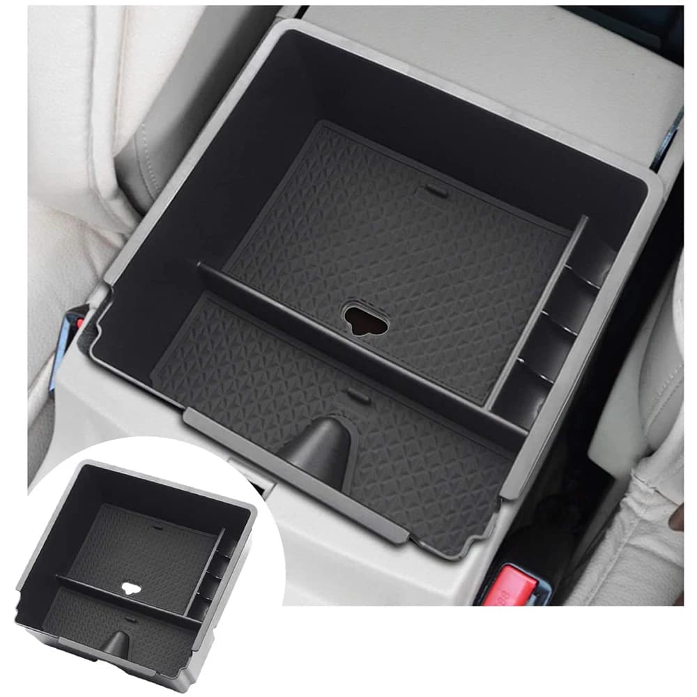 Scatola portaoggetti per bracciolo centrale per auto per Ford Ranger 2012-2022 Accessori Contenitori per organizer floccati per console centrale