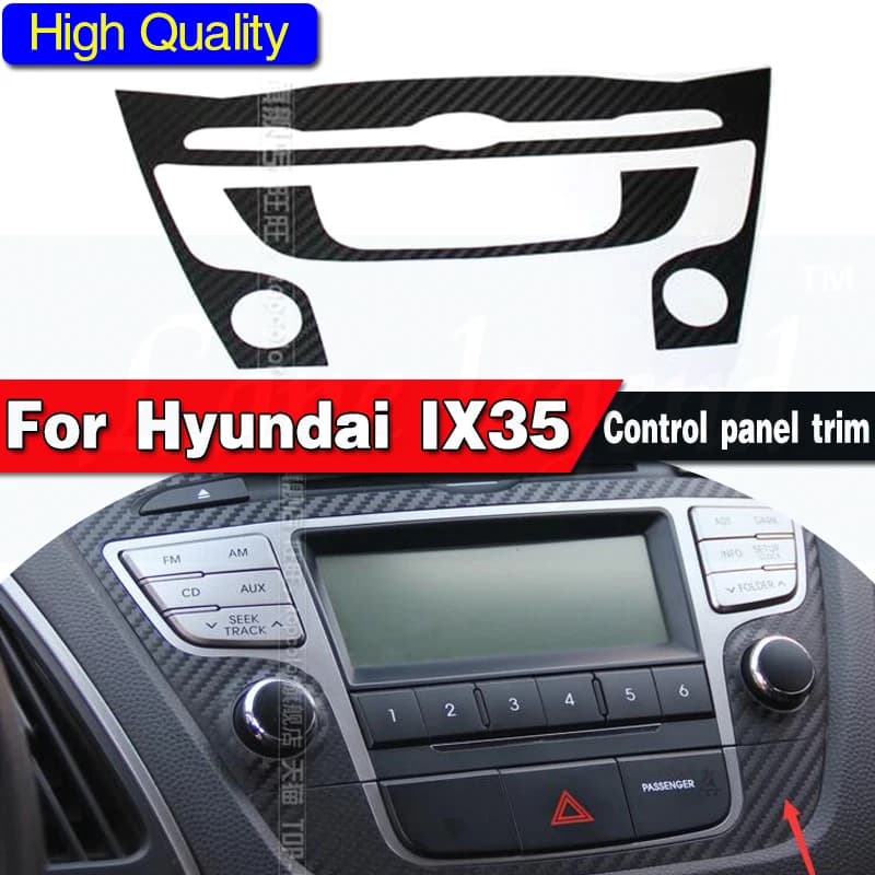 Custodia leggenda della corsia Per Hyundai IX35 nel pannello di controllo adesivi in fibra di carbonio accessori speciali modificati car styling