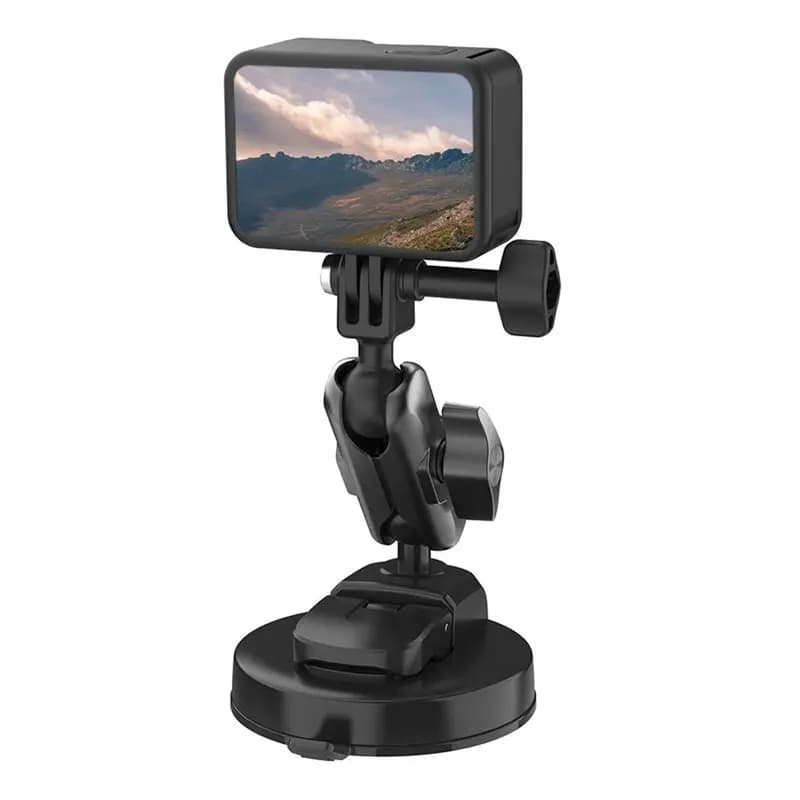 Supporto per fotocamera con ventosa in lega di alluminio per accessori Gopro DJI OSMO Action 3/4/5 Pro