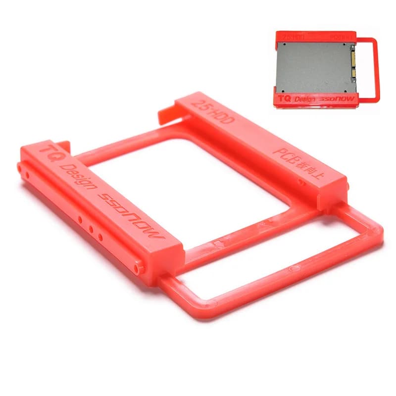 1 Pz 2.5 "A 3.5" SSD Bay Laptop Notebook Disco Rigido Esterno SSD HDD Binario di Montaggio Adattatore Staffa Supporto Dock Bay