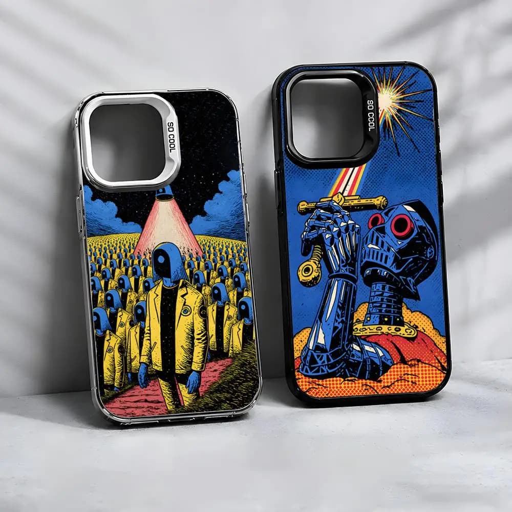 Art s-style a-art p-painting Phone Case For IPhone 17 16 15 14 13 Pro Max Air Matte Laser Metallic Aurora Luxury Case