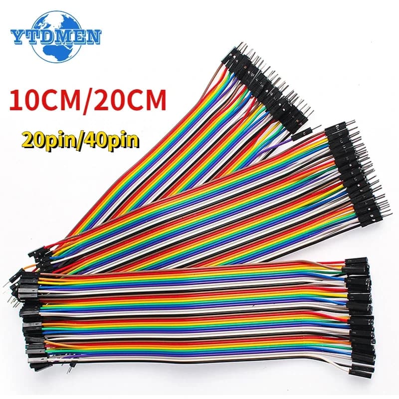 10CM 20CM Dupont Female Line, Female Male + Male to Female Jumper Wire Dupont Wire Connection Cable KIT FAI FROM TE