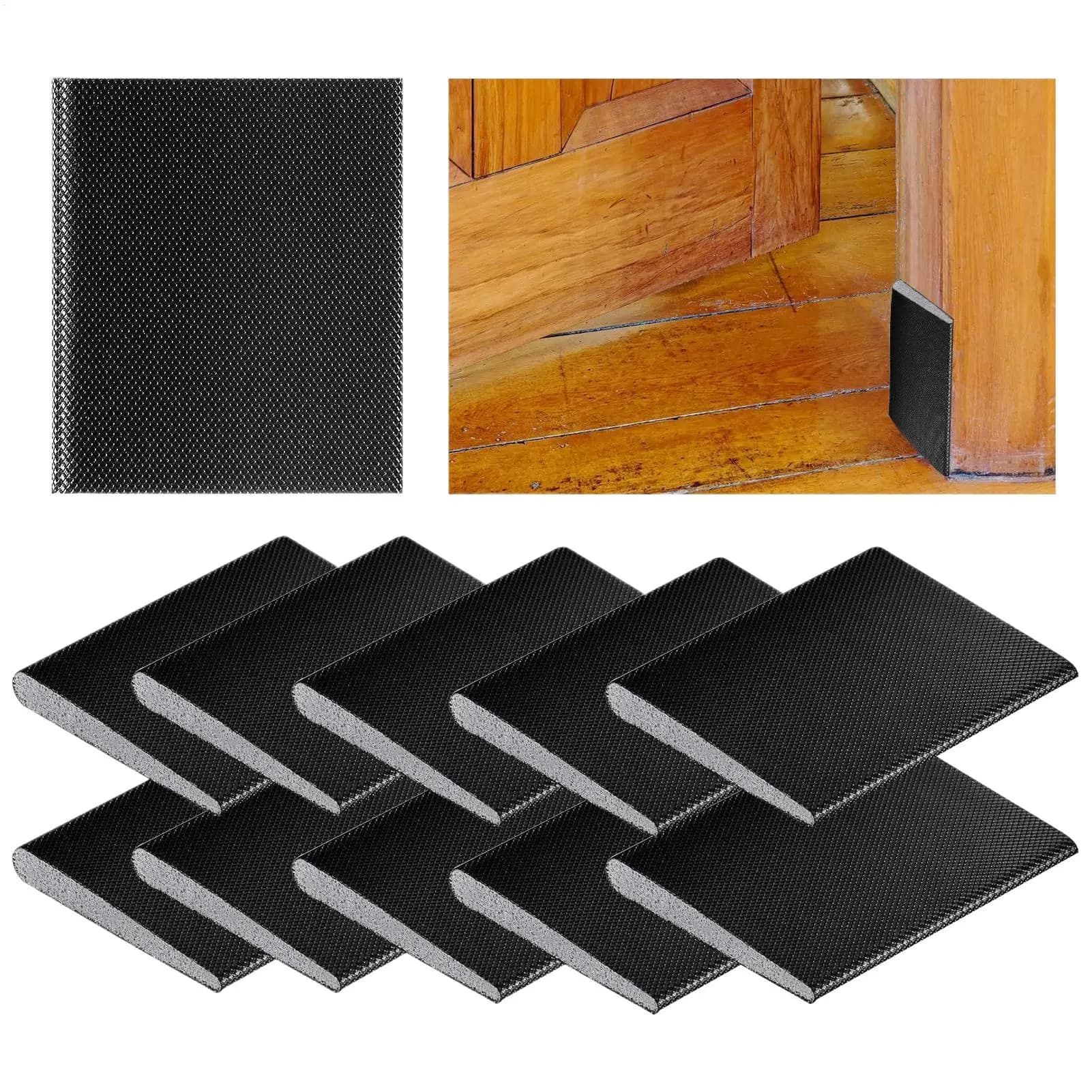 10Piece Weather Stripping Door Sealing Tape Window Corner Insulation for Door Frame Garage Shower Patio Refrigerator RV Basement
