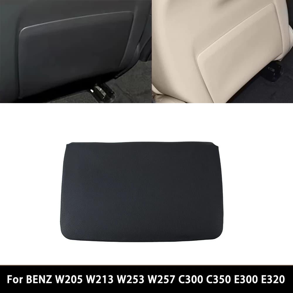 Copertura in Pelle per Tasca Portaoggetti sullo Schienale del Sedile per BENZ W205 W213 W253 W257 C300 C350 E300 E320 GLC200 GLC300 CLS300